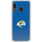 NFL Los Angeles Rams Breakaway Galaxy A20 Clear Case