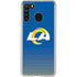 NFL Los Angeles Rams Breakaway Galaxy A21 Clear Case