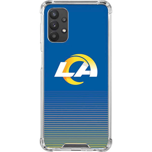 NFL Los Angeles Rams Breakaway Galaxy A32 5G Clear Case