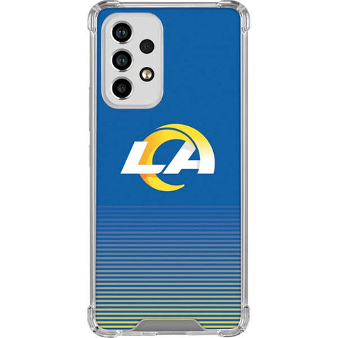 NFL Los Angeles Rams Breakaway Galaxy A33 5G Clear Case