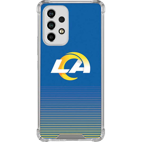 NFL Los Angeles Rams Breakaway Galaxy A53 5G Clear Case
