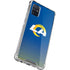 NFL Los Angeles Rams Breakaway Galaxy A71 5G Clear Case