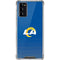 NFL Los Angeles Rams Breakaway Galaxy Note20 5G Clear Case