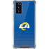 NFL Los Angeles Rams Breakaway Galaxy Note20 5G Clear Case