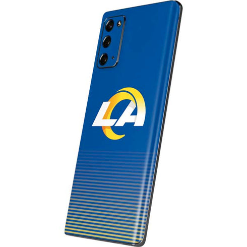 NFL Los Angeles Rams Breakaway Galaxy Note20 5G Skin