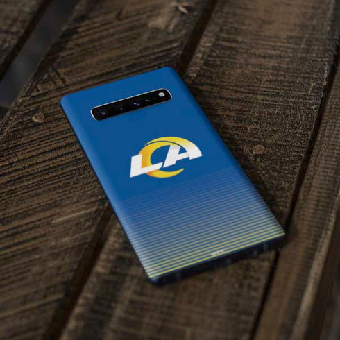 NFL Los Angeles Rams Breakaway Galaxy S10 Plus Skin