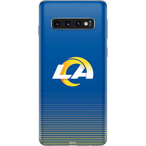 NFL Los Angeles Rams Breakaway Galaxy S10 Skin
