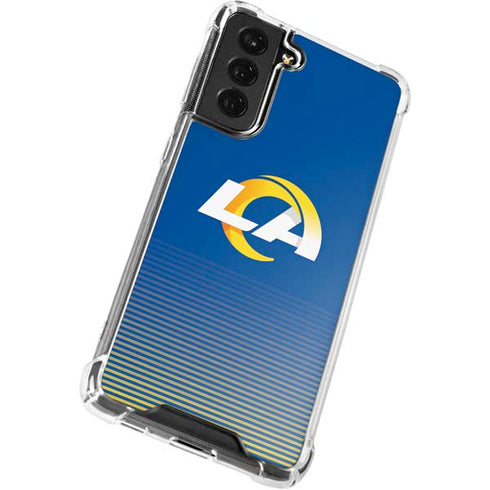 NFL Los Angeles Rams Breakaway Galaxy S21 FE Clear Case
