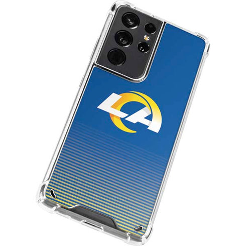 NFL Los Angeles Rams Breakaway Galaxy S21 Ultra 5G Clear Case