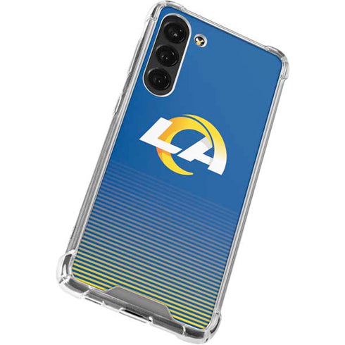 NFL Los Angeles Rams Breakaway Galaxy S23 Plus Clear Case