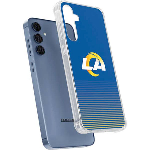 NFL Los Angeles Rams Breakaway Galaxy S24 Clear Case