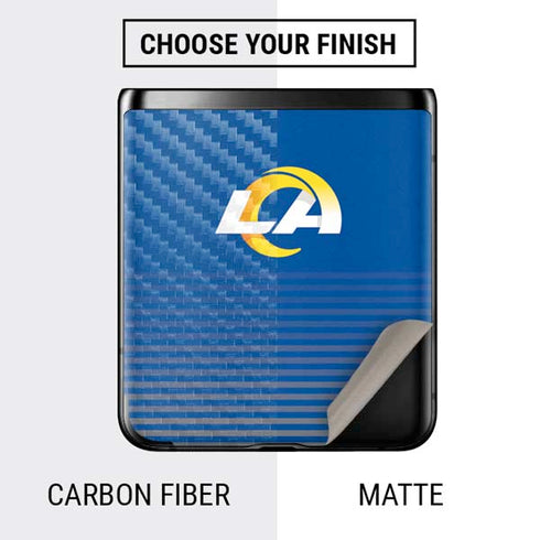 NFL Los Angeles Rams Breakaway Galaxy Z Flip Skin