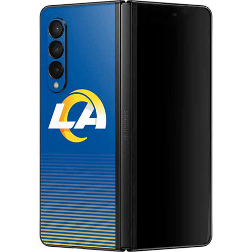 NFL Los Angeles Rams Breakaway Galaxy Z Fold3 5G Skin