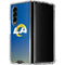NFL Los Angeles Rams Breakaway Galaxy Z Fold4 5G Clear Case