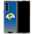 NFL Los Angeles Rams Breakaway Galaxy Z Fold4 5G Clear Case