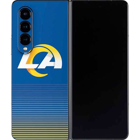 NFL Los Angeles Rams Breakaway Galaxy Z Fold4 5G Skin