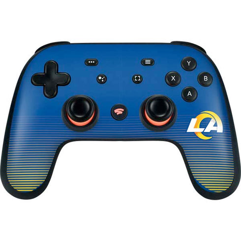 NFL Los Angeles Rams Breakaway Google Stadia Controller Skin