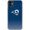 NFL Los Angeles Rams Breakaway iPhone 11 Clear Case