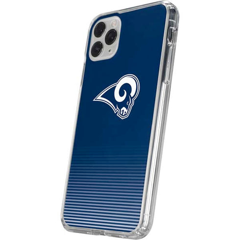 NFL Los Angeles Rams Breakaway iPhone 11 Pro Clear Case