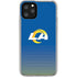 NFL Los Angeles Rams Breakaway iPhone 11 Pro Clear Case