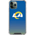 NFL Los Angeles Rams Breakaway iPhone 11 Pro Max Clear Case