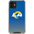 NFL Los Angeles Rams Breakaway iPhone 12 Clear Case