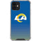 NFL Los Angeles Rams Breakaway iPhone 12 Mini Clear Case