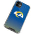NFL Los Angeles Rams Breakaway iPhone 12 Mini Clear Case