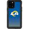 NFL Los Angeles Rams Breakaway iPhone 12 Pro Waterproof Case