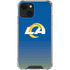 NFL Los Angeles Rams Breakaway iPhone 13 Mini Clear Case