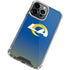 NFL Los Angeles Rams Breakaway iPhone 13 Pro Clear Case