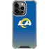 NFL Los Angeles Rams Breakaway iPhone 15 Pro Clear Case