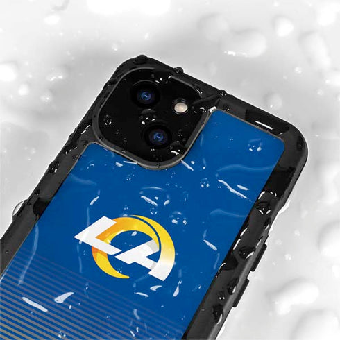 NFL Los Angeles Rams Breakaway iPhone 15 Plus Waterproof Case