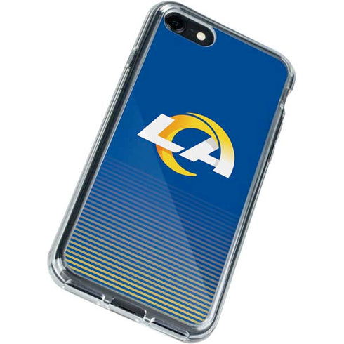 NFL Los Angeles Rams Breakaway iPhone SE (2nd & 3rd Gen) Clear Case