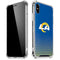 NFL Los Angeles Rams Breakaway iPhone XS Max Clear Case