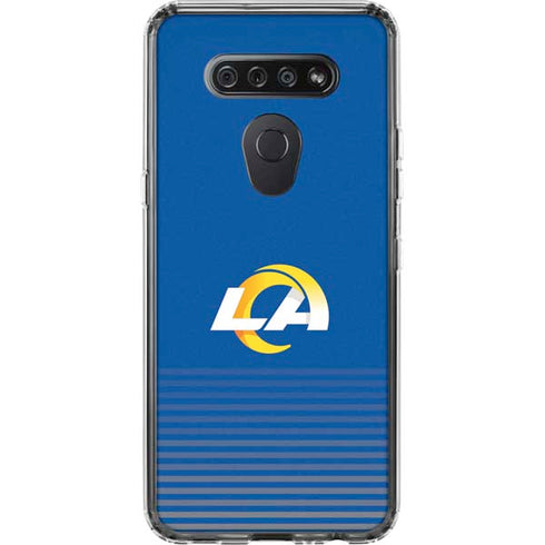 NFL Los Angeles Rams Breakaway LG K51/Q51 Clear Case