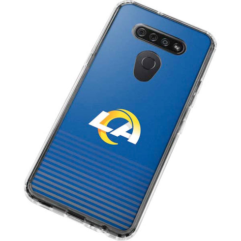 NFL Los Angeles Rams Breakaway LG K51/Q51 Clear Case