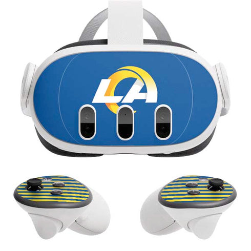 NFL Los Angeles Rams Breakaway Meta Quest 3 Skin