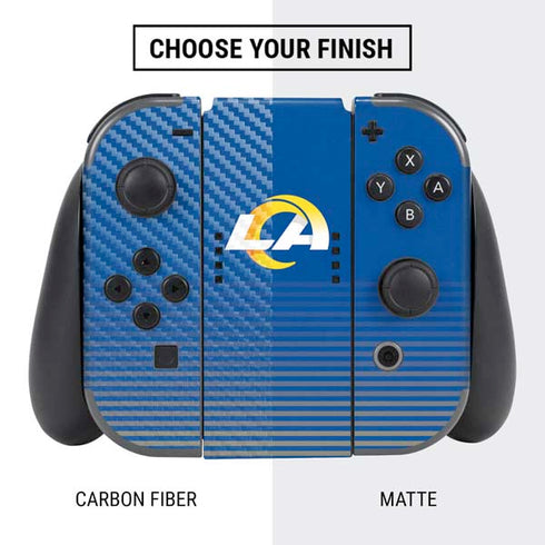 NFL Los Angeles Rams Breakaway Nintendo Switch Bundle Skin