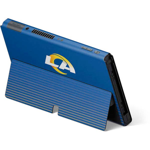 NFL Los Angeles Rams Breakaway Nintendo Switch OLED (2021) Skin