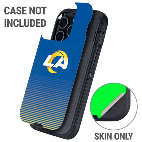 NFL Los Angeles Rams Breakaway Otterbox Defender iPhone Skin