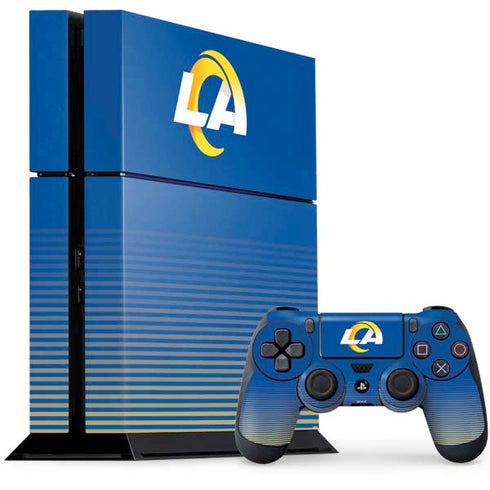 NFL Los Angeles Rams Breakaway PS4 Console and Controller Bundle Skin
