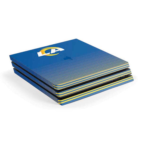 NFL Los Angeles Rams Breakaway PS4 Pro Console Skin