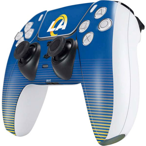 NFL Los Angeles Rams Breakaway PS5 Controller Skin