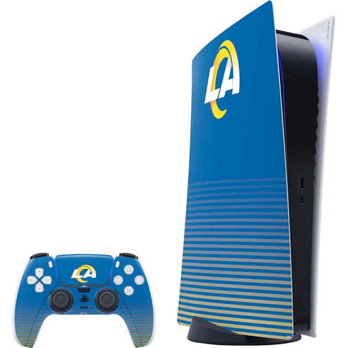 NFL Los Angeles Rams Breakaway PS5 Digital Edition Bundle Skin