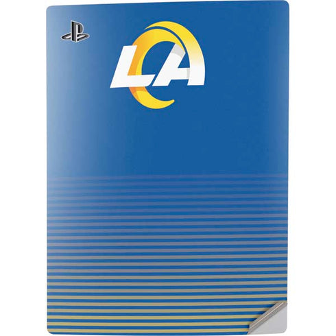 NFL Los Angeles Rams Breakaway PS5 Digital Edition Console Skin