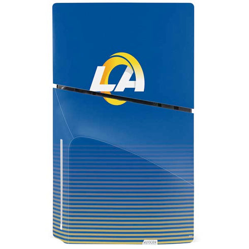 NFL Los Angeles Rams Breakaway PS5 Slim Disk Bundle Skin