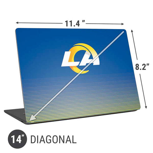 NFL Los Angeles Rams Breakaway Universal Laptop 14in (11.4 x 8.2in) Skin