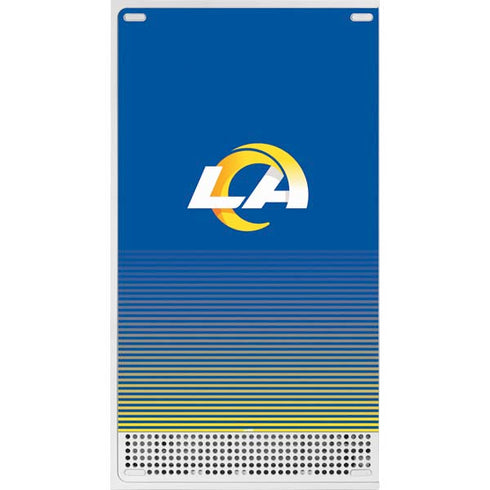 NFL Los Angeles Rams Breakaway Xbox Series S Console Skin