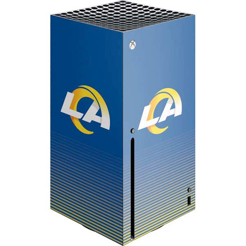 NFL Los Angeles Rams Breakaway Xbox Series X Console Skin